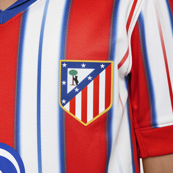 Nike Kids' Atlético Madrid 24/25 Home Replica Football Jersey Red Nike Kids' Atlético Madrid 24/25 Home Replica Football Jersey Red image number 3