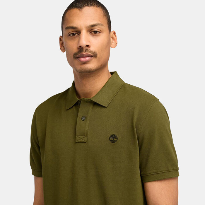 Timberland Men's MILLERS RIVER Polo Shirt Green Timberland Men's MILLERS RIVER Polo Shirt Green image number 3