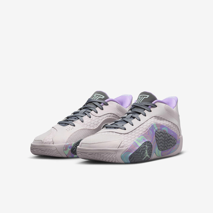 Jordan Kids' Tatum 2 Basketball Shoes Purple Jordan Kids' Tatum 2 Basketball Shoes Purple image number 4