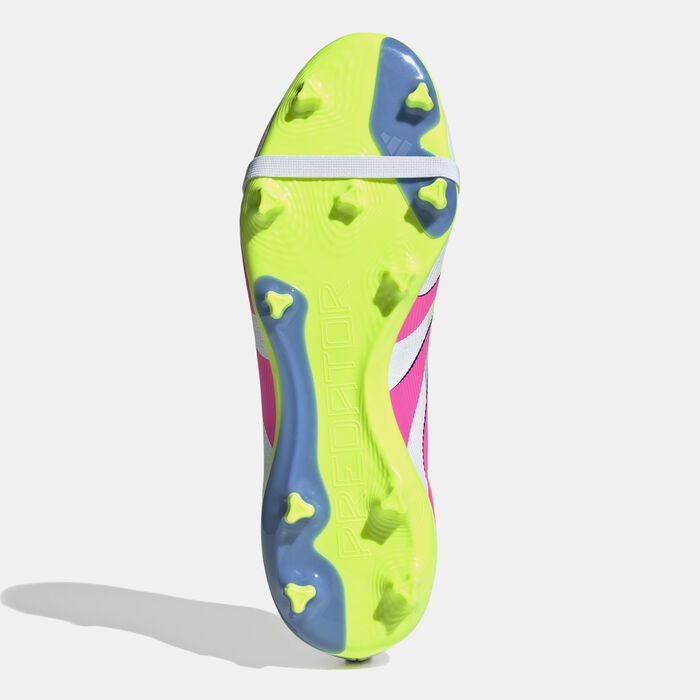 adidas Men's Predator League Fold-Over Tongue Firm/Multi-Ground Football Shoes Pink image number 3