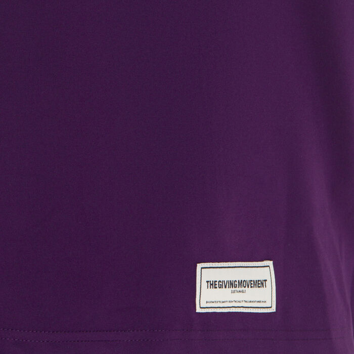 The Giving Movement Men's Dubai Graphic T-Shirt Purple image number 2