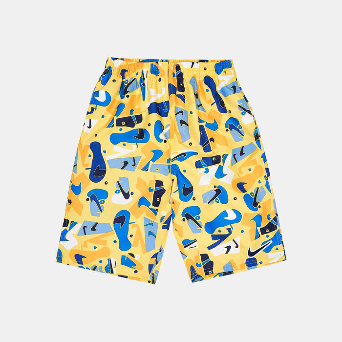 Nike Swim Kids' 8-Inch Swimming Shorts yellow image number 0