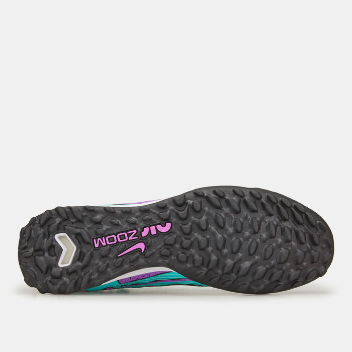 Nike Men's Mercurial Vapor 15 Pro Turf Football Shoes Green image number 4