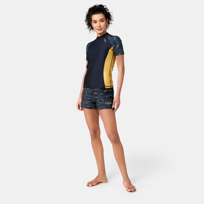 COEGA Women's Board Swimming Shorts Black COEGA Women's Board Swimming Shorts Black image number 2