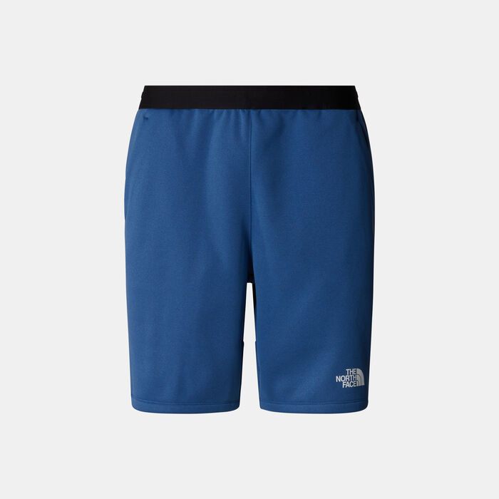 The North Face Men's Mountain Athletics Fleece Shorts Blue The North Face Men's Mountain Athletics Fleece Shorts Blue image number 0