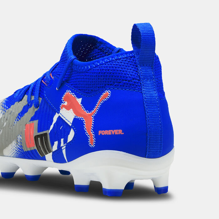 PUMA Kids' FUTURE 8 Match Forever Multi-Ground Football Shoes Blue PUMA Kids' FUTURE 8 Match Forever Multi-Ground Football Shoes Blue image number 4