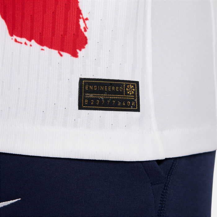Nike Men's Paris Saint-Germain 24/25 Away Authentic Football Jersey White Nike Men's Paris Saint-Germain 24/25 Away Authentic Football Jersey White image number 5