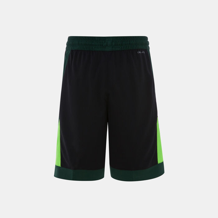 Nike Men's NBA Boston Celtics 24/25 Dri-FIT Swingman City Edition Basketball Shorts Black image number 1