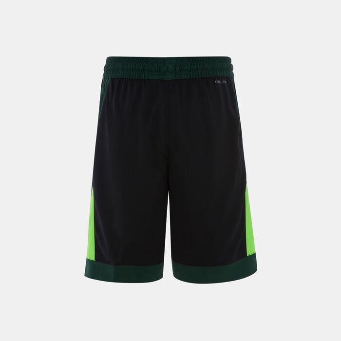 Nike Men's NBA Boston Celtics 24/25 Dri-FIT Swingman City Edition Basketball Shorts Black Nike Men's NBA Boston Celtics 24/25 Dri-FIT Swingman City Edition Basketball Shorts Black image number 1