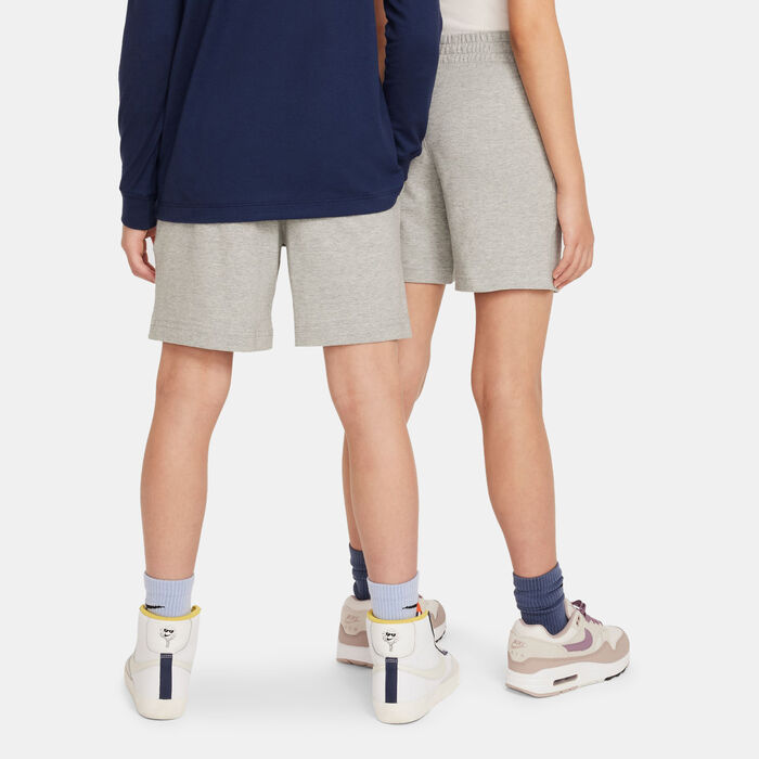 Nike Kids' Sportswear Club Knit Shorts (Older Kids) Grey image number 1