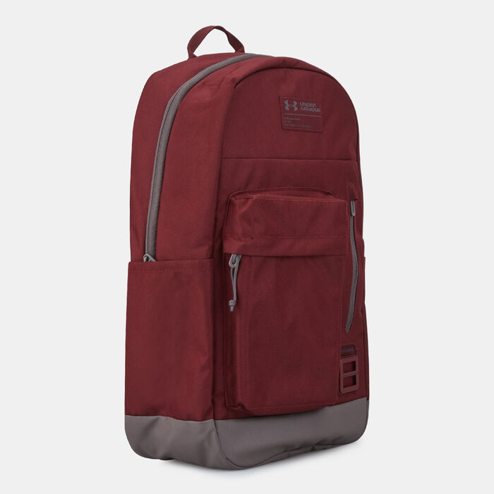 Under Armour UA Halftime Backpack Red Under Armour UA Halftime Backpack Red image number 2
