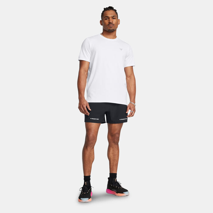 Under Armour Men's Project Rock Ultimate Training Shorts Black Under Armour Men's Project Rock Ultimate Training Shorts Black image number 2