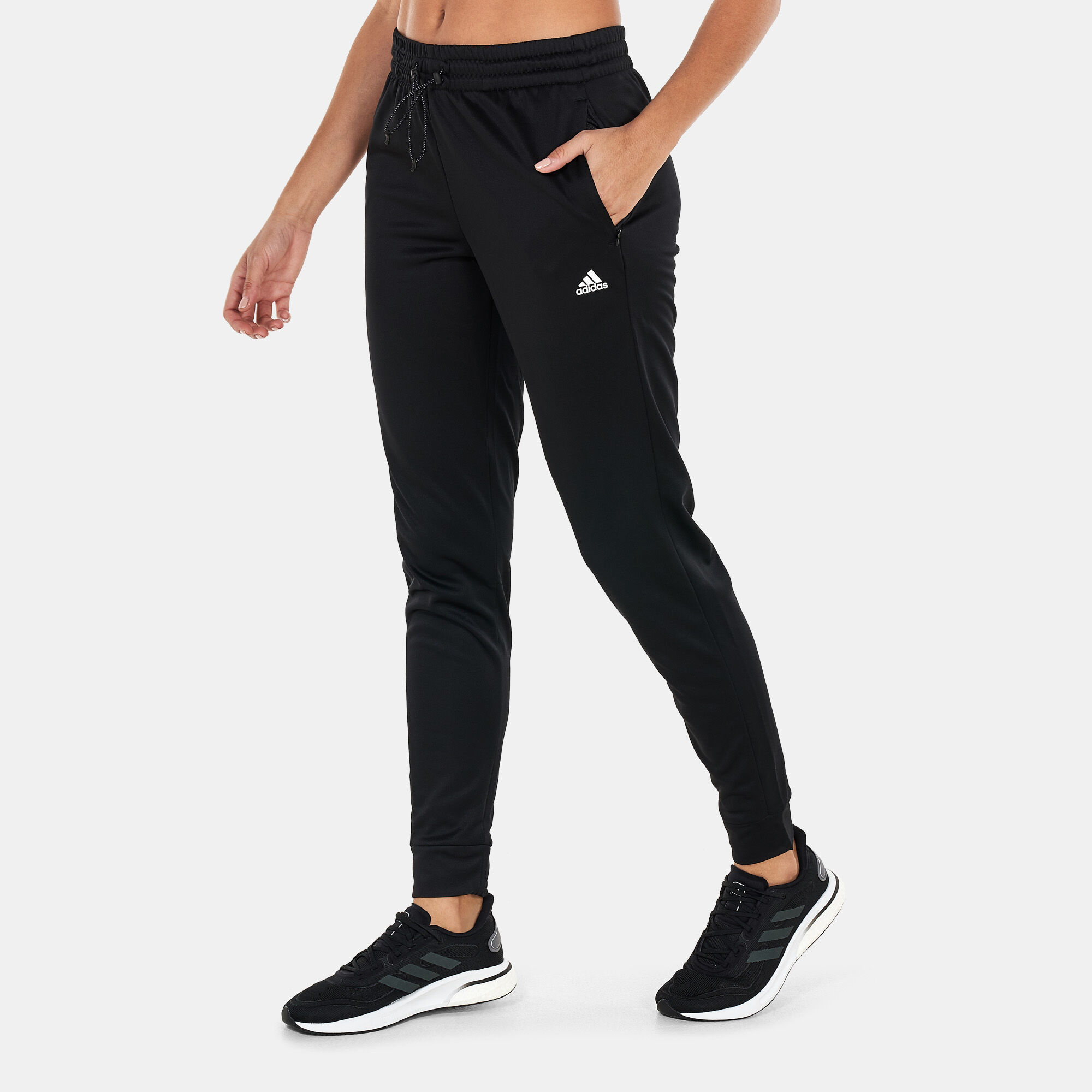 Adidas tapered deals pants womens