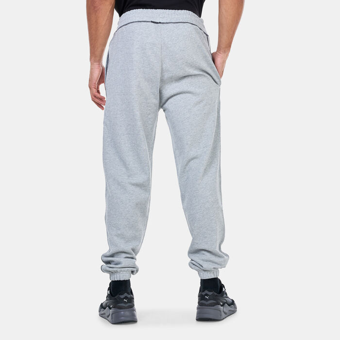 New Era Men's MLB Los Angeles Dodgers Sweatpants Grey image number 1