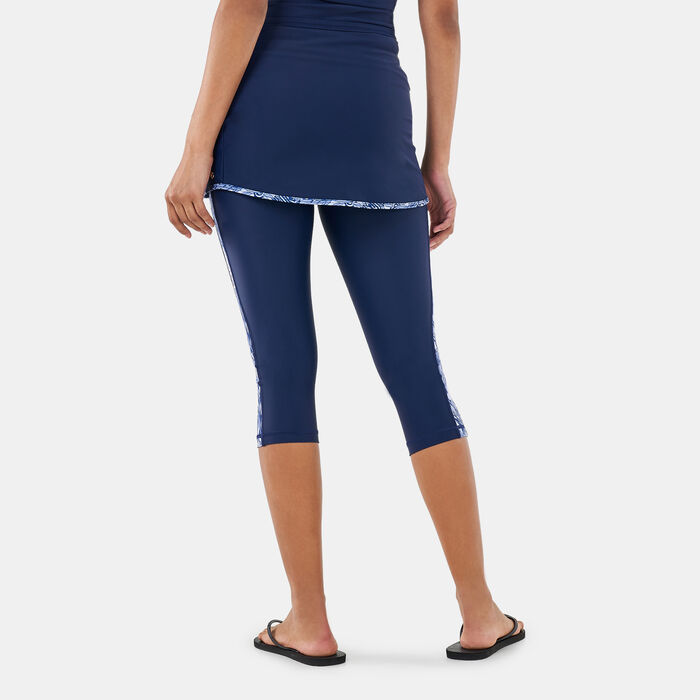 COEGA Women's Swimming Wrap Blue image number 1