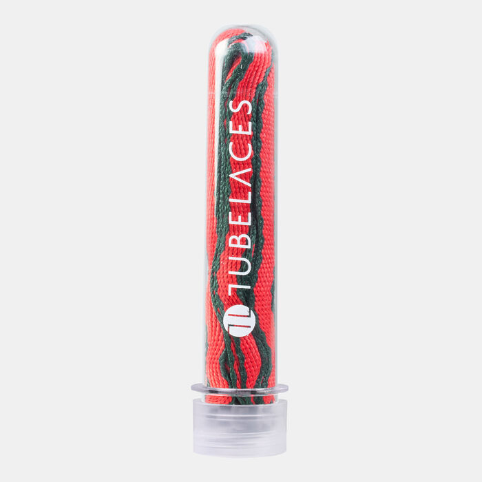 TUBELACES Lux Pack Shoelaces Red TUBELACES Lux Pack Shoelaces Red image number 1