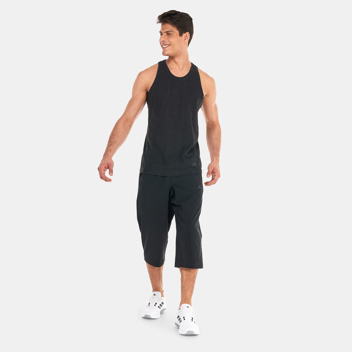 adidas Men's Yoga Training Tank Top Black image number 2