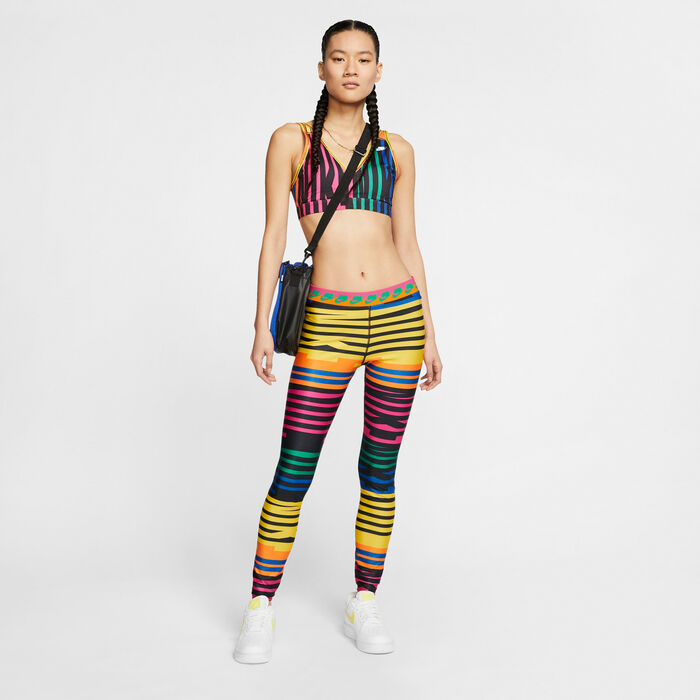 Nike Women's Sportswear Indy Graphic Sports Bra Black Nike Women's Sportswear Indy Graphic Sports Bra Black image number 2