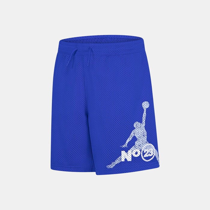 Jordan Kids' 1984 Jumpman Mesh Shorts Blue Jordan Kids' 1984 Jumpman Mesh Shorts Blue image number 0