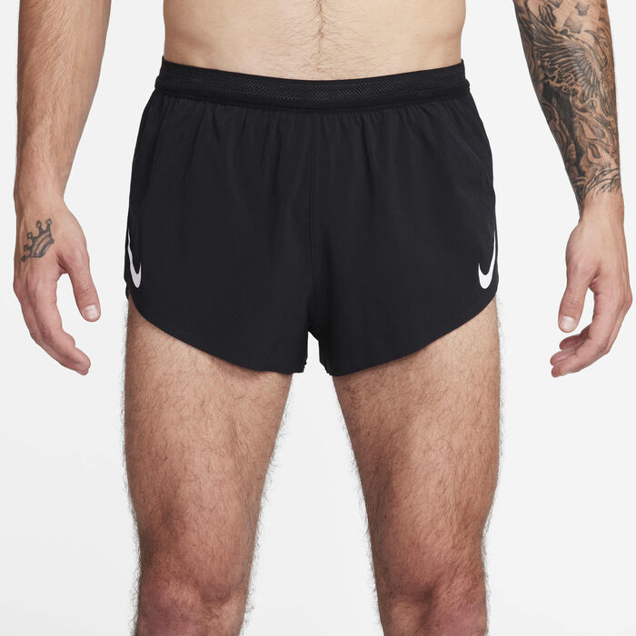 Nike Men's AeroSwift Dri-FIT ADV Running Shorts Black Nike Men's AeroSwift Dri-FIT ADV Running Shorts Black image number 1