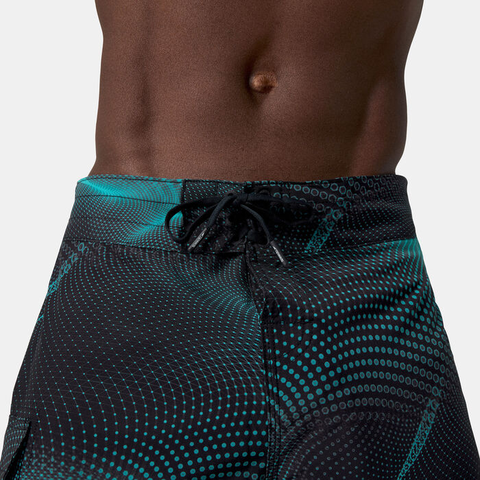 Speedo Men's Lookout Print Board Swimming Shorts Green image number 3