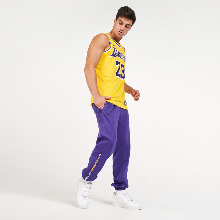 Nike Lakers City Edition Therma Flex Showtime Pants 'Gold' - 4251858