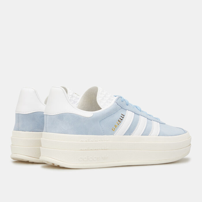 adidas Originals Women's Gazelle Bold Shoes Blue image number 2