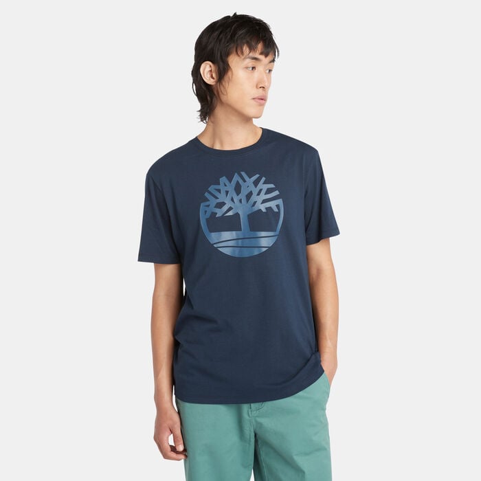Timberland Men's Kennebec River Tree T-Shirt Blue Timberland Men's Kennebec River Tree T-Shirt Blue image number 0