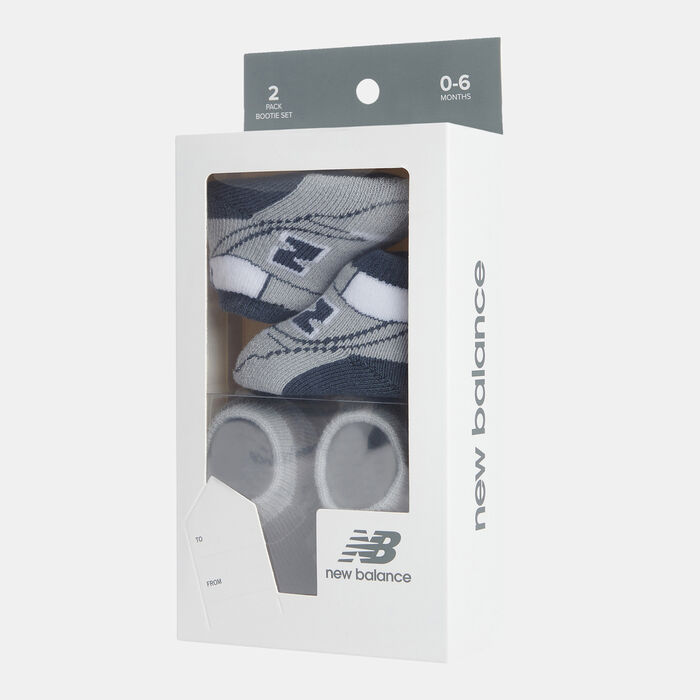 New Balance Kids' Classic Booties (2 Pairs) Grey New Balance Kids' Classic Booties (2 Pairs) Grey image number 3