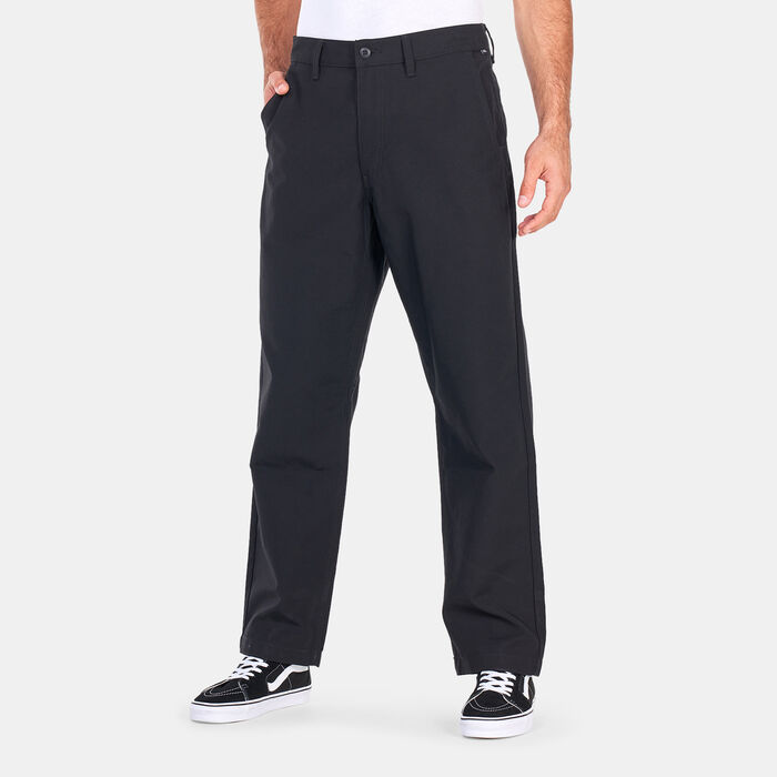 Vans Men's Authentic Chino Relaxed Tapered Pants Black Vans Men's Authentic Chino Relaxed Tapered Pants Black image number 0