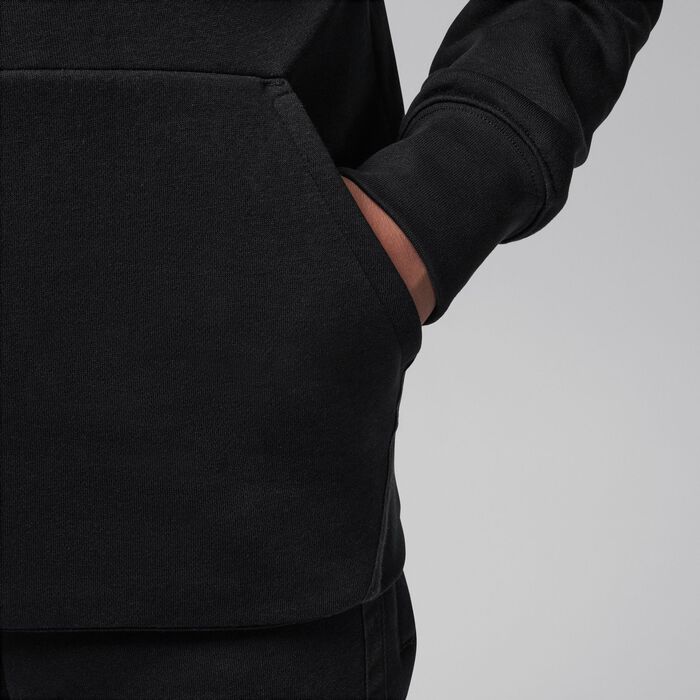 Jordan Kids' Paris Saint-Germain Pullover Hoodie Black image number 2