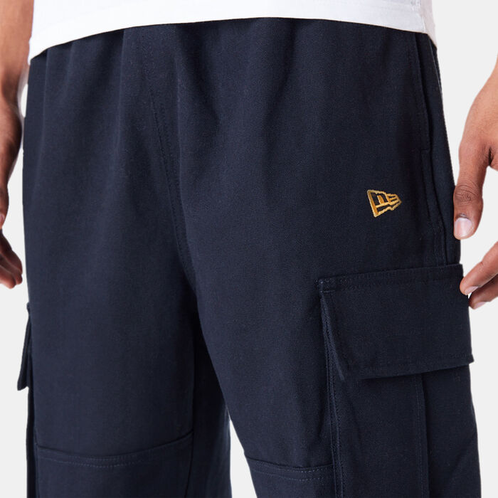 New Era Men's Logo Cargo Pants Black New Era Men's Logo Cargo Pants Black image number 2