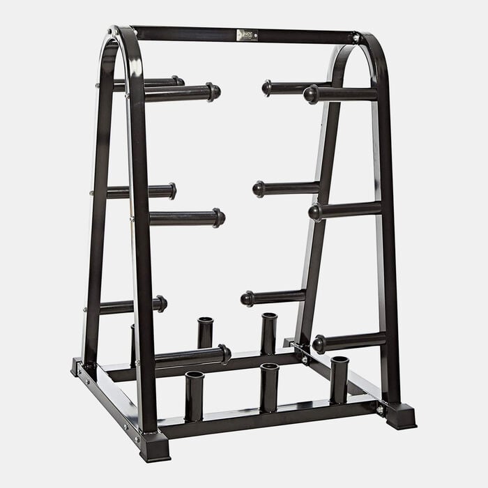 Body Sculpture Weight Plate Rack Black Body Sculpture Weight Plate Rack Black image number 0
