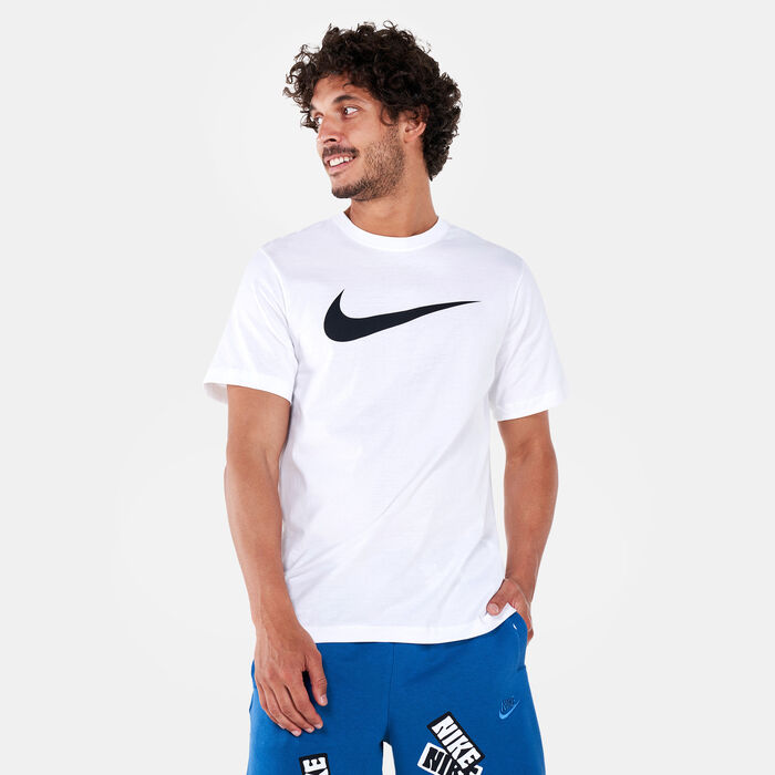 Nike Men's Sportswear Swoosh T-Shirt White Nike Men's Sportswear Swoosh T-Shirt White image number 0