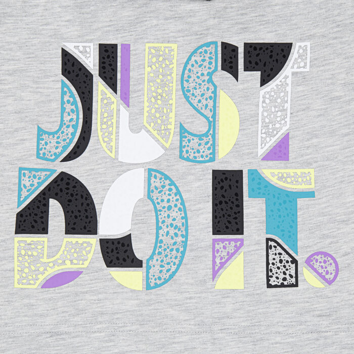 Nike Kids' Just Do It Wrap T-Shirt Grey Nike Kids' Just Do It Wrap T-Shirt Grey image number 2