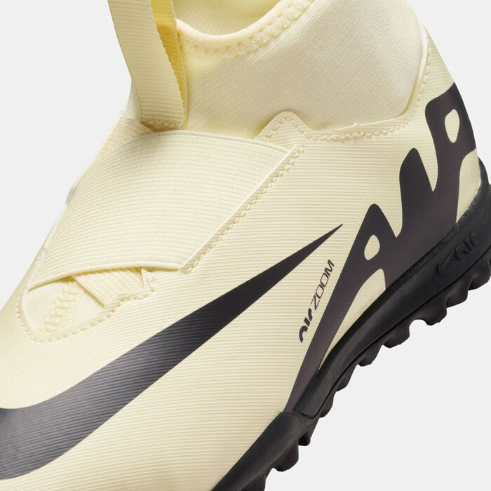 Nike Kids' Mercurial Superfly 9 Academy Turf Ground Football Shoes Ivory Nike Kids' Mercurial Superfly 9 Academy Turf Ground Football Shoes Ivory image number 5