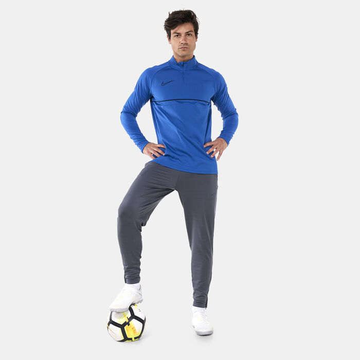Nike Men's Dri-FIT Academy Football Drill Top Blue image number 2