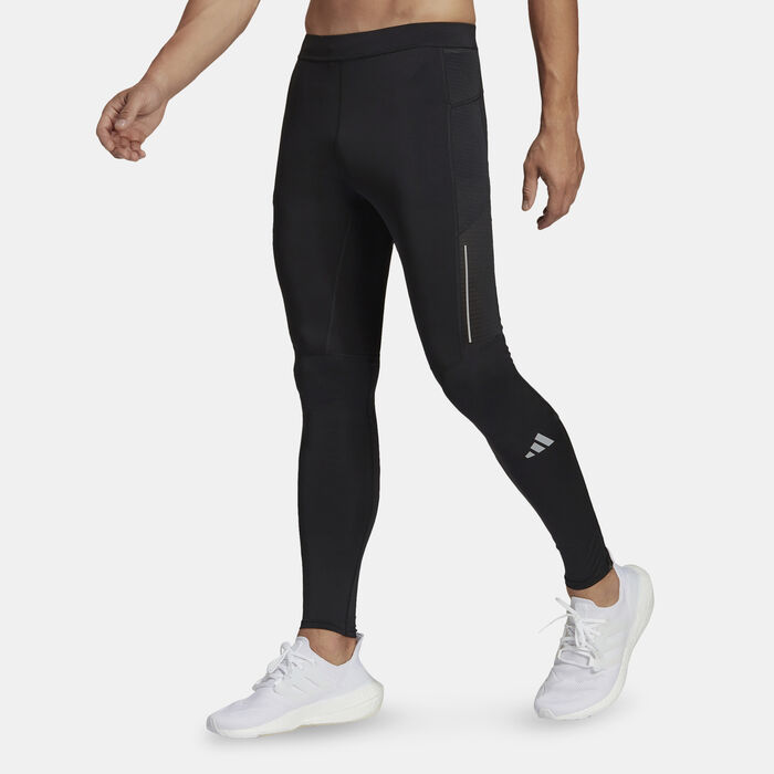 adidas Men's Own The Run Tights Black image number 0