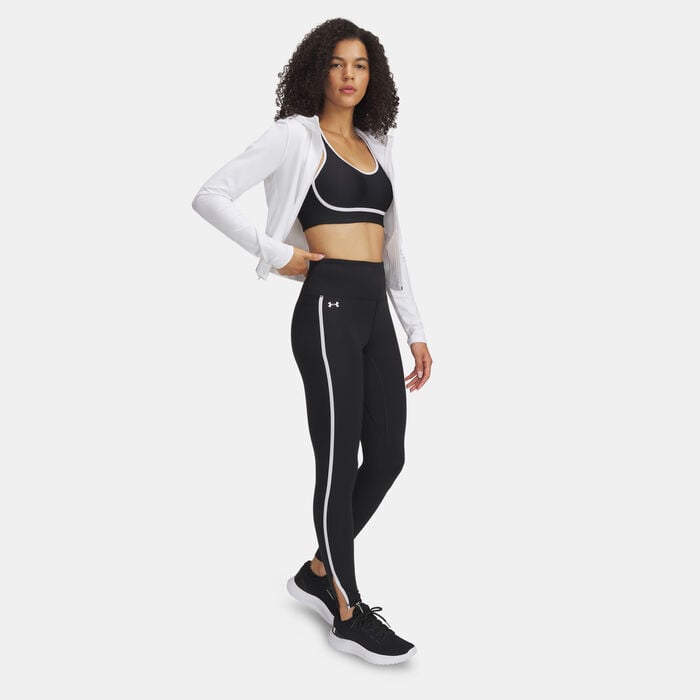 Under Armour Women's Motion Piped Leggings Black Under Armour Women's Motion Piped Leggings Black image number 2