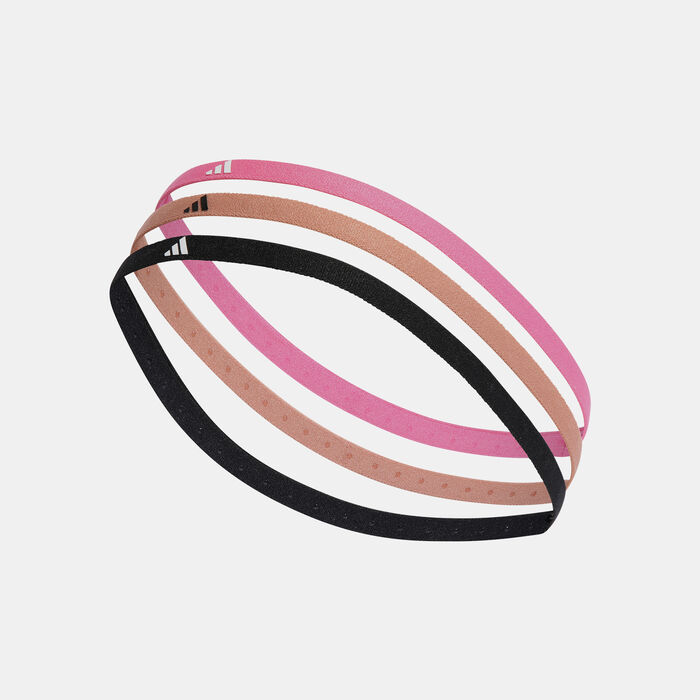 adidas Badge of Sport Hairband (3 Pack) Multi-Color adidas Badge of Sport Hairband (3 Pack) Multi-Color image number 0
