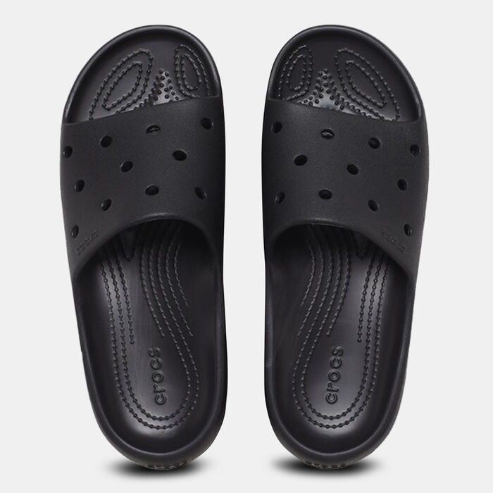 Crocs Classic II Slides Black Crocs Classic II Slides Black image number 3