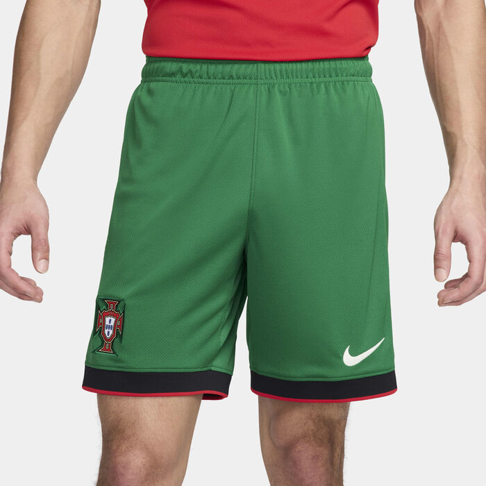Nike Men's Portugal 2024 Stadium Home Dri-FIT Football Replica Shorts Green Nike Men's Portugal 2024 Stadium Home Dri-FIT Football Replica Shorts Green image number 1