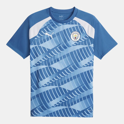 PUMA Men's Manchester City Pre-Match Home Jersey - 2023/24 Blue