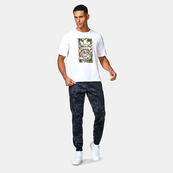 adidas Originals Men's Camo Tongue T-Shirt White adidas Originals Men's Camo Tongue T-Shirt White image number 2