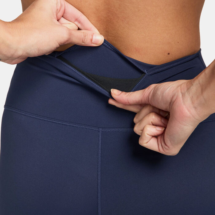 Nike Women's One Full-Length Leggings Blue Nike Women's One Full-Length Leggings Blue image number 2