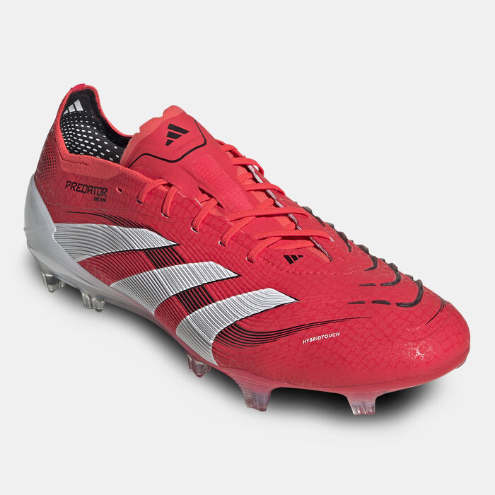 adidas Men's Predator Elite Firm Ground Football Shoes Black adidas Men's Predator Elite Firm Ground Football Shoes Black image number 1