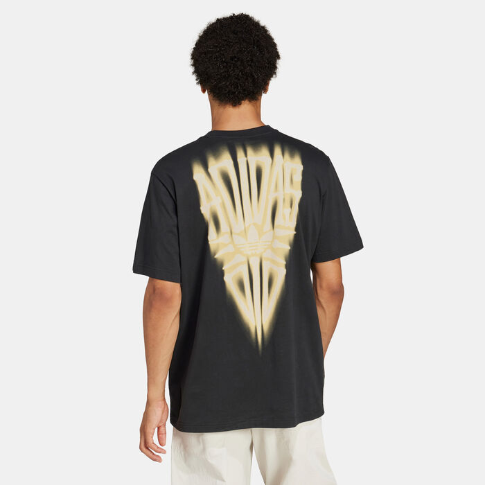 adidas Originals Men's Skeleton Back T-Shirt Black adidas Originals Men's Skeleton Back T-Shirt Black image number 1