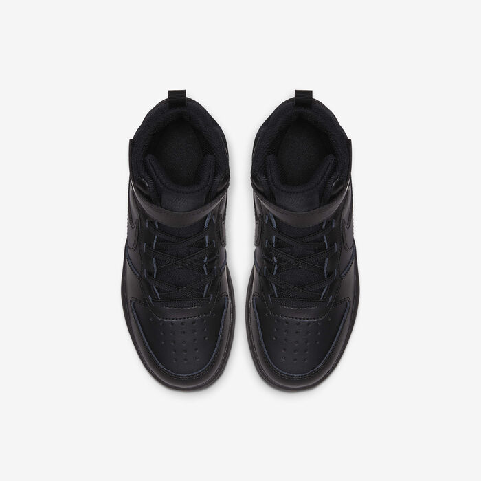 Nike Kids' Court Borough Mid 2 Shoe (Younger Kids) Black Nike Kids' Court Borough Mid 2 Shoe (Younger Kids) Black image number 3