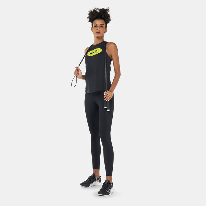 Nike Women's Dri-FIT Icon Clash Training Tank Top Black Nike Women's Dri-FIT Icon Clash Training Tank Top Black image number 2