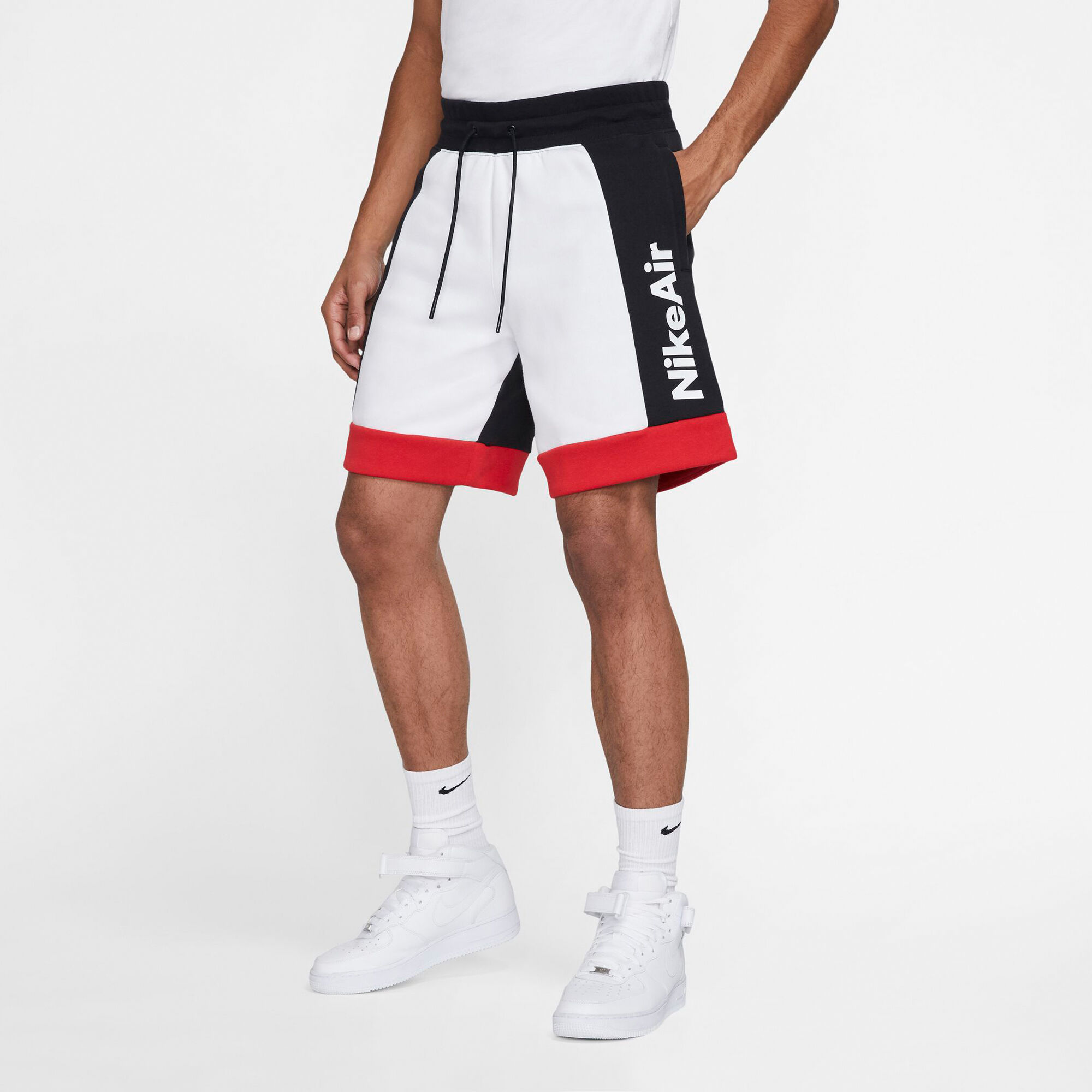 Nike air fleece shorts mens online